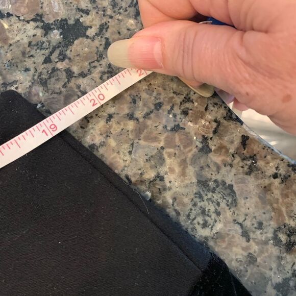 Marla Wynn Ponte Knit Pants Velvet Stripe Size 2X NWOT - Picture 4 of 5